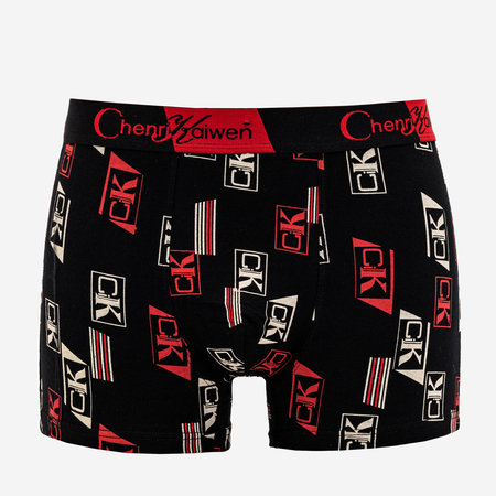 Black and red men's boxer shorts - Underwear