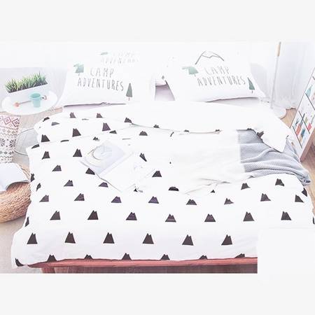 Cotton bedding set 160x200 3-PIECES - Bed linen