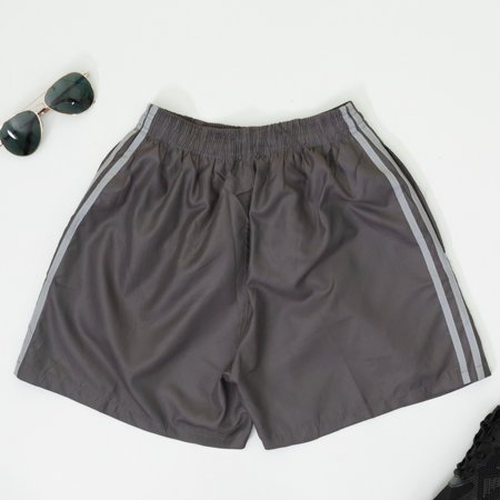 Gray men's sports shorts - Clothing