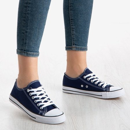 Ladies 'navy blue sneakers Noenoes - Footwear