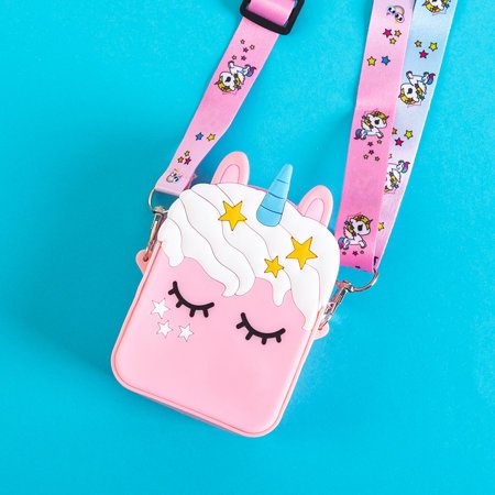 Light pink Unicorn bag with a unicorn - Accessories