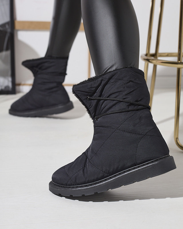 Royalfashion Black women's shoes a'la snow boots Amirfu