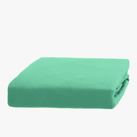 Turquoise cotton sheet with an elastic band 160x200 - Sheets