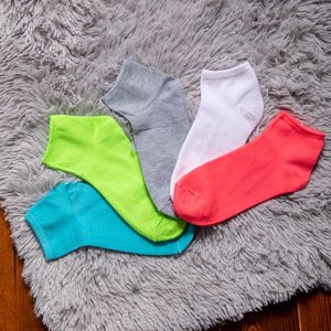 5 colored women's socks / pack - Socks
