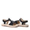 Amaro black sandals - Footwear 1