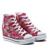 Anybys pink wedge sneakers - shoes
