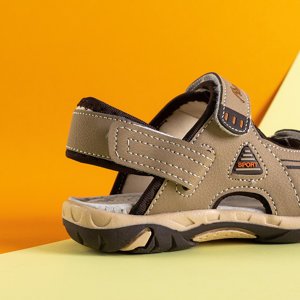 Beige boys 'sandals with Velcro Elbrus - Footwear