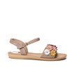 Beige sandals with flowers Kathryn- Shoes 1