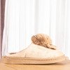 Beige slippers with Pappy plush - Footwear 1
