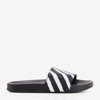 Black Aslan Rubber Slippers - Footwear