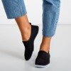 Black Maywood women's slip-on sneakers - Footwear 1