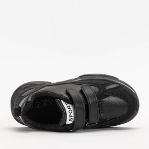 Black Skatio children's sports shoes - Footwear