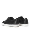 Black - beige sneakers Tottie - Shoes 1