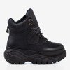 Black boots in sporty Gapostia style - Footwear