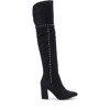 Black boots on stalk Shannon - Footwear