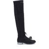 Black boots with tassel Mamika - Footwear