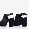 Black high-heel sandals Bartom - Footwear