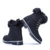 Black insulated boots Ellah - Footwear