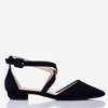 Black low-heeled sandals Philadelphia - Shoes 1
