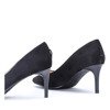 Black pumps with eco suede Cordelia - Footwear