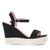 Black sandals on the wedge Jokin- Shoes 1