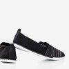 Black slip-on sneakers Yeqa - Footwear 1