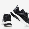Black sport sneakers on the Igalea platform - Footwear 1