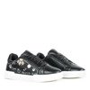 Black trainers with Mosca decorations - Footwear