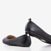 Black women's ballerina eco-leather Nastis - Footwear 1