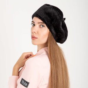 Black women's beret for fall - Caps