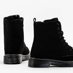 Black women's eco-suede boots Nerrisa - Footwear