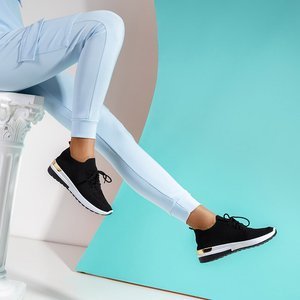 Black women's sports shoes Influ - Footwear