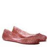 Carolina ballerina pink brocade shoes