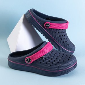 Children's flip-flops in navy blue Feia - Footwear