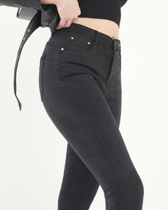 Classic black women's skinny jeans - Clothing