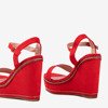 Demeter's red wedge sandals - Footwear