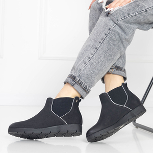 Elegant black boots for women Zulla- Footwear