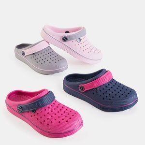 Fuchsia children's slippers Feia - Footwear