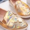 Gold slip on with Jovi stars - Footwear