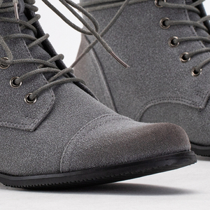 Gray women's boots Koliera- Footwear