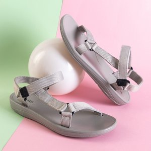 Gray women's sports sandals Tatav - Footwear