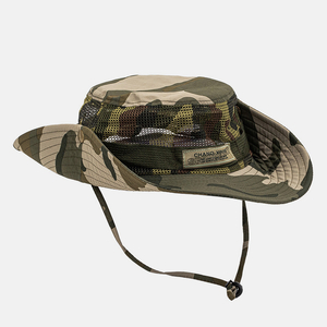 Green camo fishing hat - Accessories