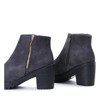 Grey ankle boots eco - suede Amika - Shoes
