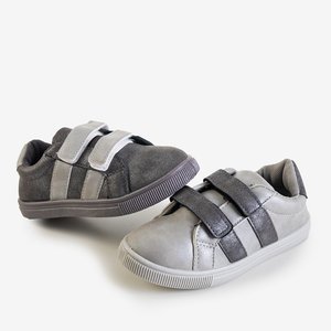 Grey children's sports sneakers Usiel - Footwear