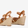 Ladies 'brown sandals Sirima - Footwear