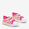 Maddy fuchsia kids 'Velcro sneakers - Footwear