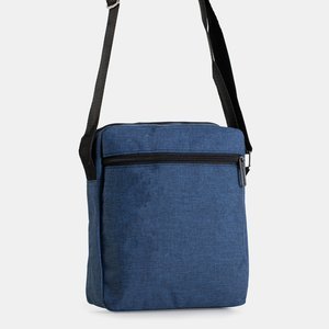 Men's navy blue shoulder bag - Accessories