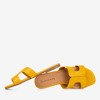 Mustard women's flip flops Hemilda - Footwear 1