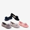 Navy blue ballerinas with pompom Cults - Footwear