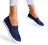 Navy blue sports slip on shoes Tolva- Footwear